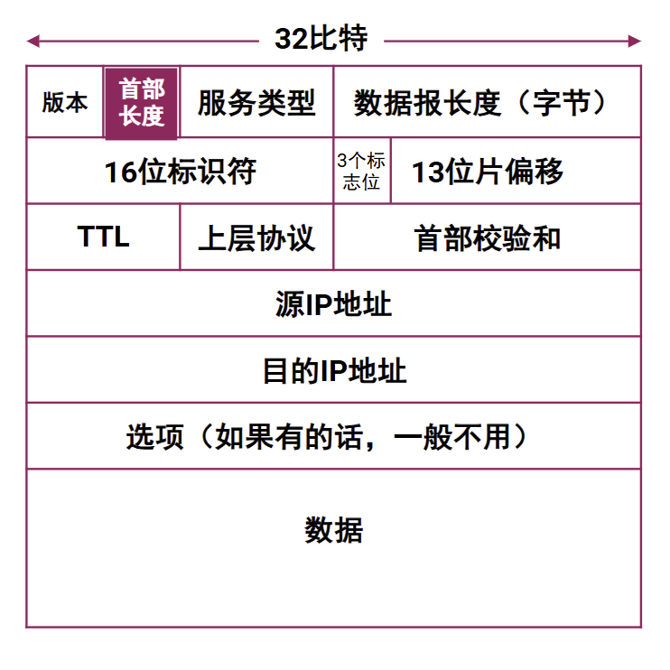 ip数据报格式